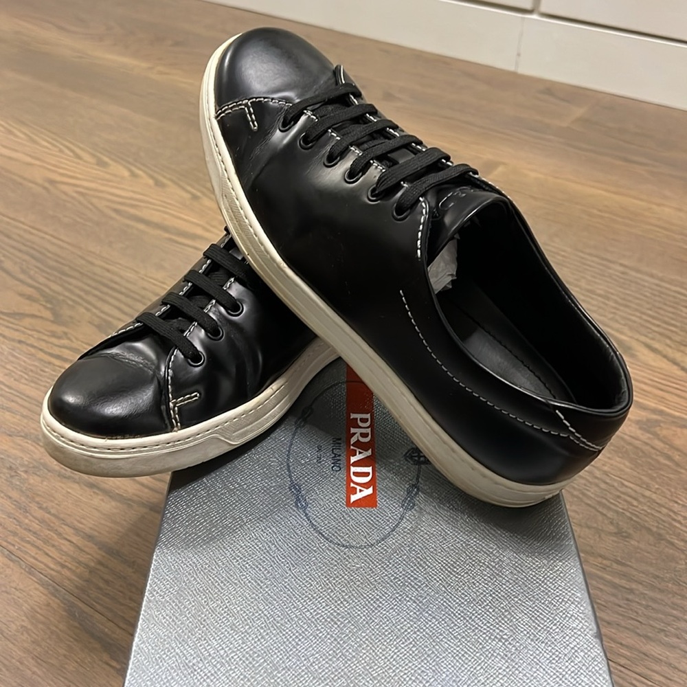 Men’s Prada Black shoes size 10